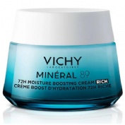 Vichy Mineral 89 crema boost de hidratacion rica (1 tarro 50 ml)