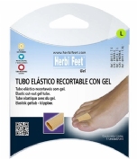 Tubo elastico recortable - herbi feet con gel (talla l)