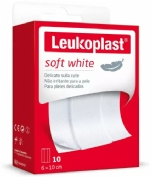 Leukoplast soft - aposito adhesivo (10 unidades 10 cm x 6 cm tira)