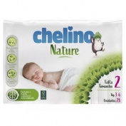 Pañal infantil - chelino nature (talla 2 28 unidades)