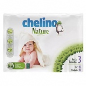 Pañal infantil - chelino nature (talla 3 36 unidades)