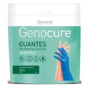 Guantes de nitrilo - genocure dermatologico (talla m/7 1 par)