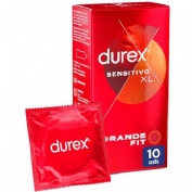 Durex sensitivo xl - preservativos (10 unidades)