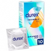 Durex invisible xl - preservativos (10 unidades)