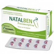 Natalben preconceptivo (30 capsulas)