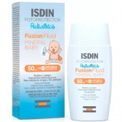 Isdin fotoprotector pediatrics fusion fluid mineral baby spf 50 (1 frasco 50 ml)