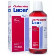 Lacer colutorio clorhexidina 0.2% (1 envase 500 ml)