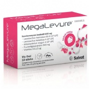 Megalevure (10 sticks sabor fresa)