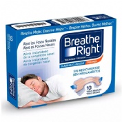 Breathe right clasicas - tira adh nasal (10 unidades talla pequeña-mediana)