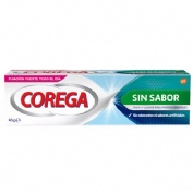 Corega crema extra fuerte sin sabor - adhesivo protesis dental (40 ml)