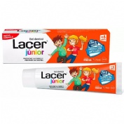 Lacer junior gel dental (1 tubo 75 ml sabor fresa)