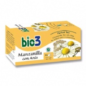 Bio3 manzanilla con anis (25 filtros 1,4 g)