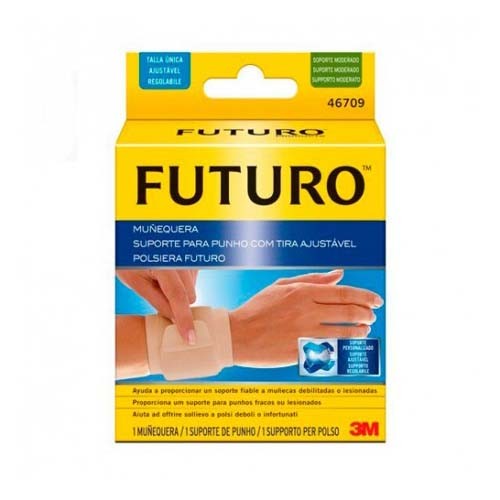 Muñequera - futuro velcro (1 unidad talla s m)