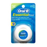 Oral-b essential floss fluor seda dental con cera menta 50 m